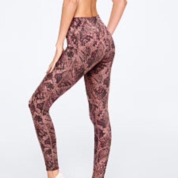 V Legging Cocoa Snake Print 